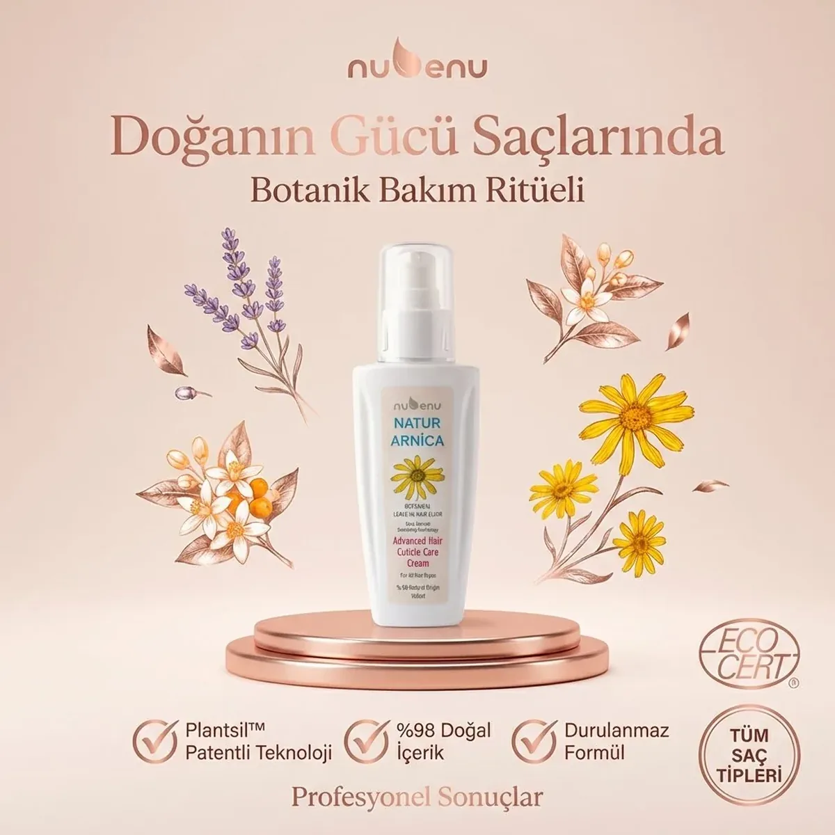Durulanmayan Saç Bakım Kremi 100ml - Görsel 5