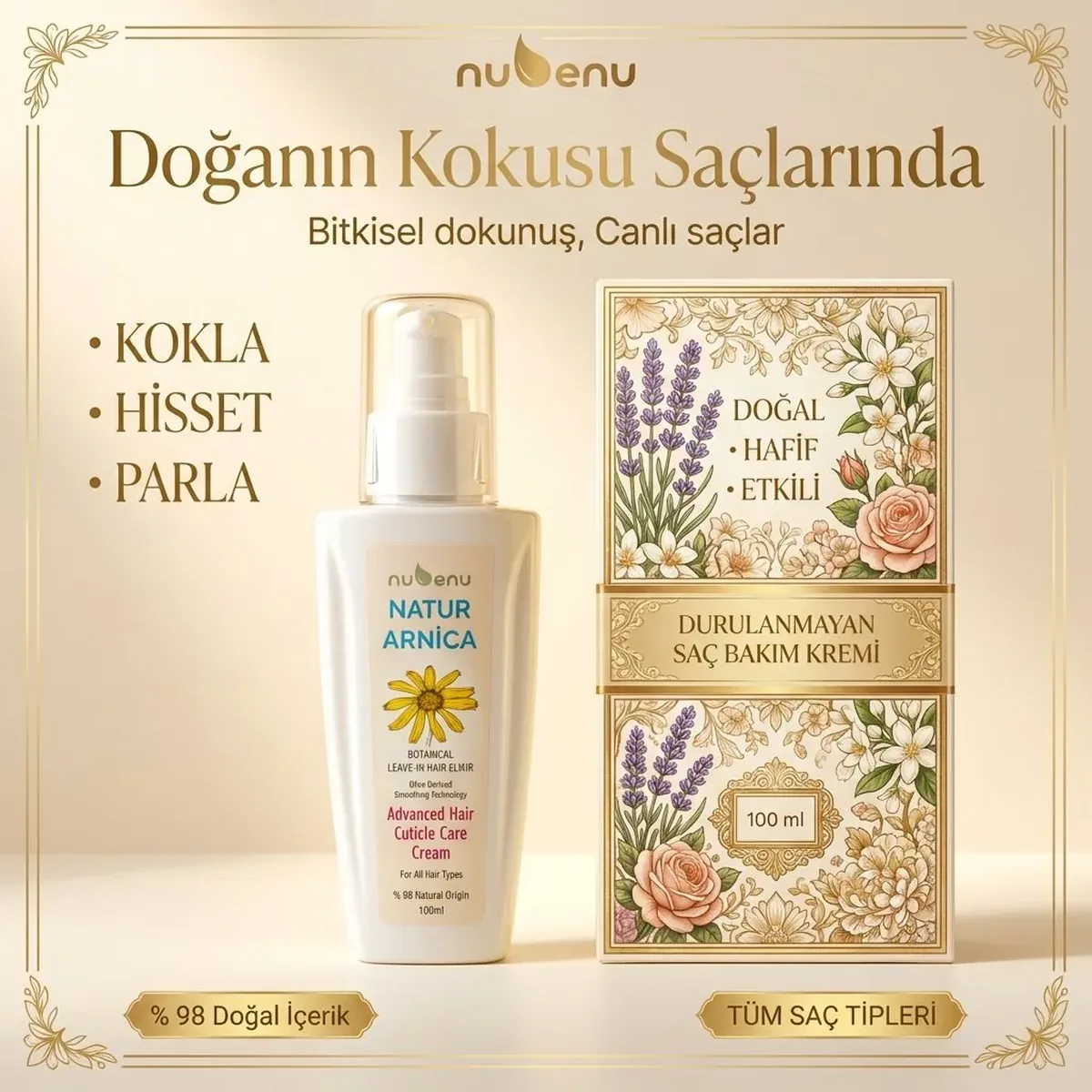 Durulanmayan Saç Bakım Kremi 100ml - Görsel 7