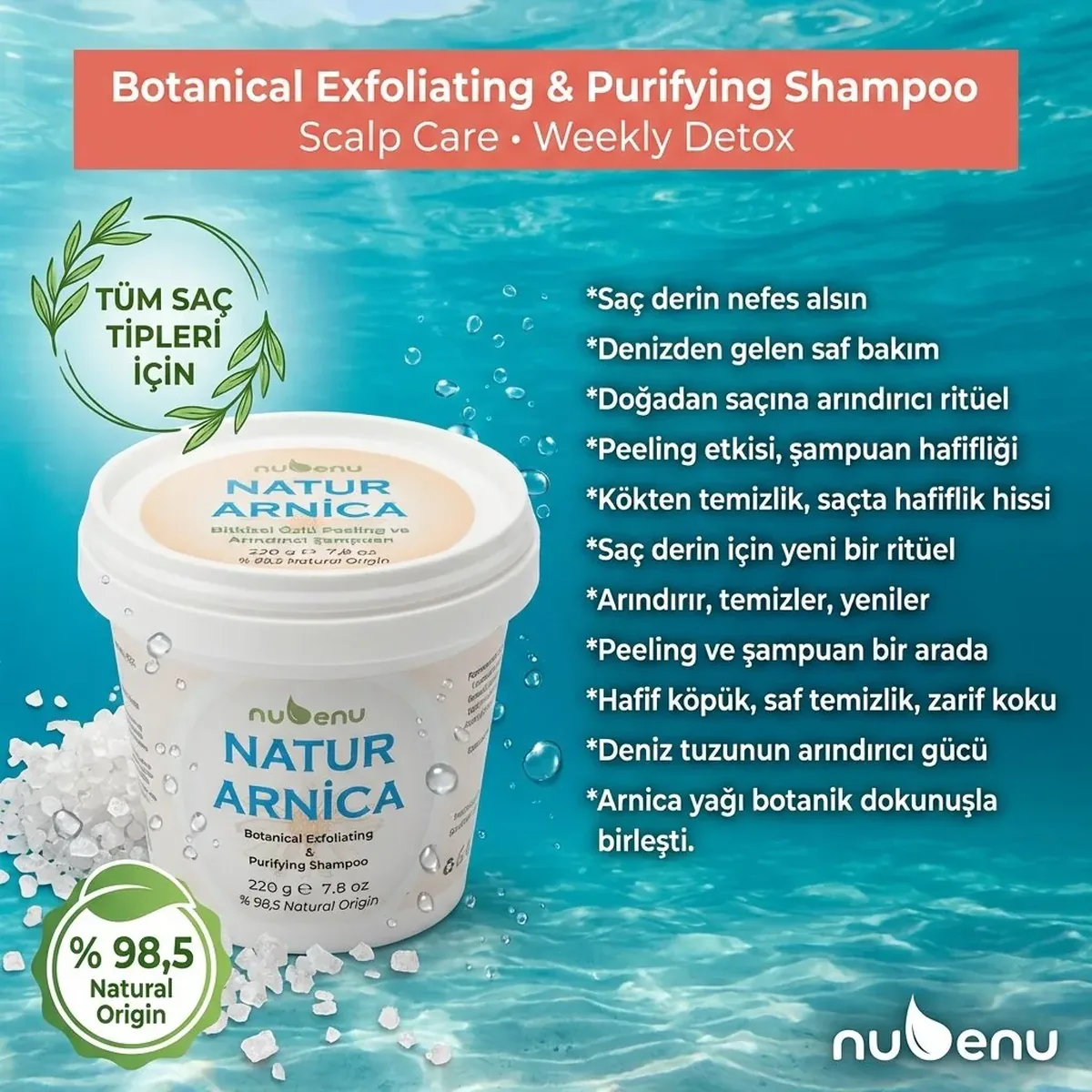 Peeling Şampuan 220g - Görsel 3