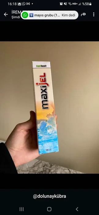 maxiJEL Aromatik Yağlı Masaj Kremi — 100 ml müşteri yorumu fotoğrafı - 5 yıldız - K. K.